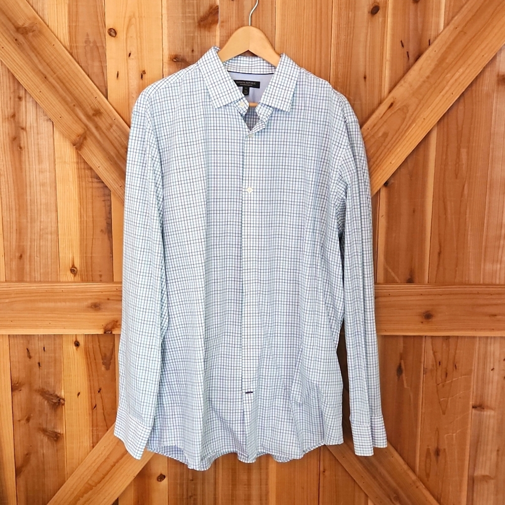 Banana Republic Men's Dress Shirt XLT